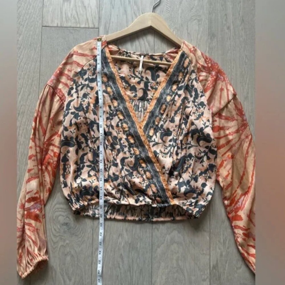 Free People Cruisin’ Together Printed Top, Size X-Small. - Picture 9 of 11